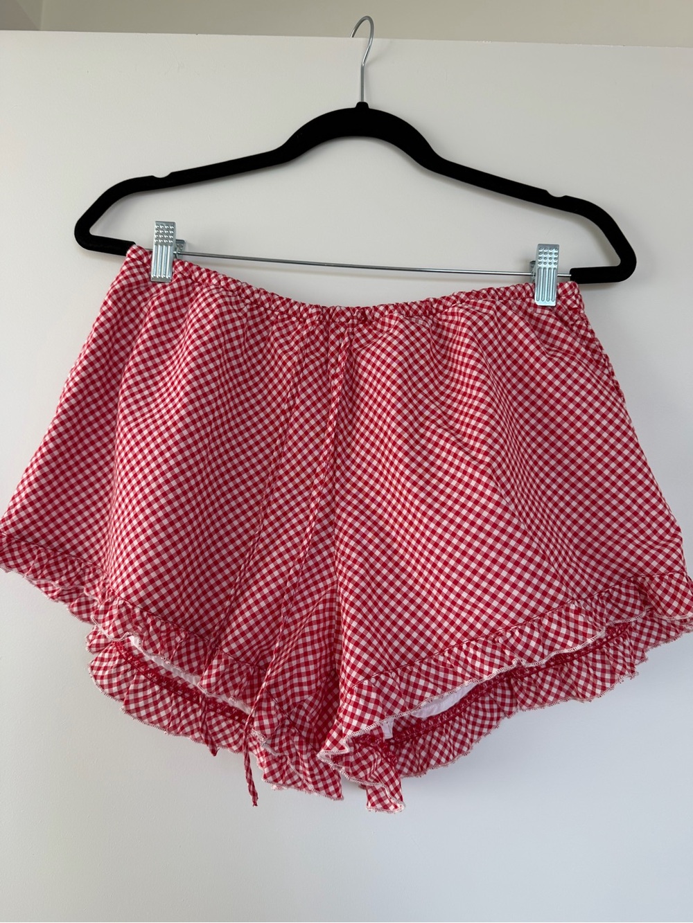 Parke x Target Red Gingham Check Shorts Size Medium